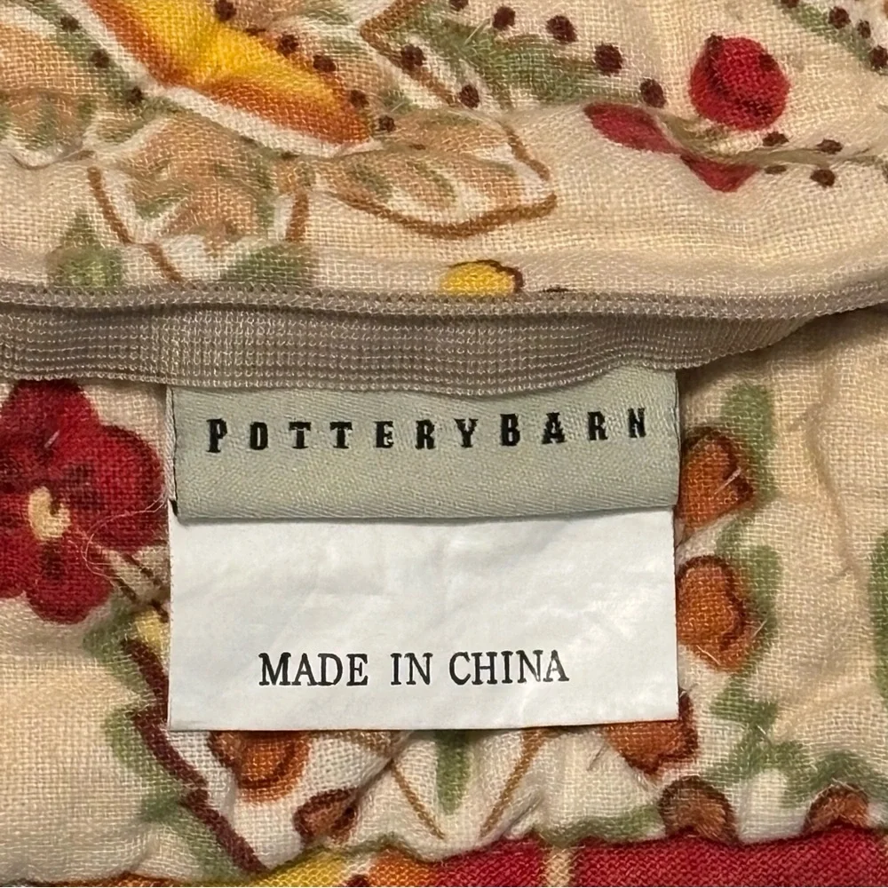 Pottery Barn Quilted Euro Sham